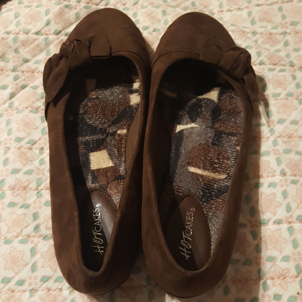 💥Hotcakes size 7.5 brown flat